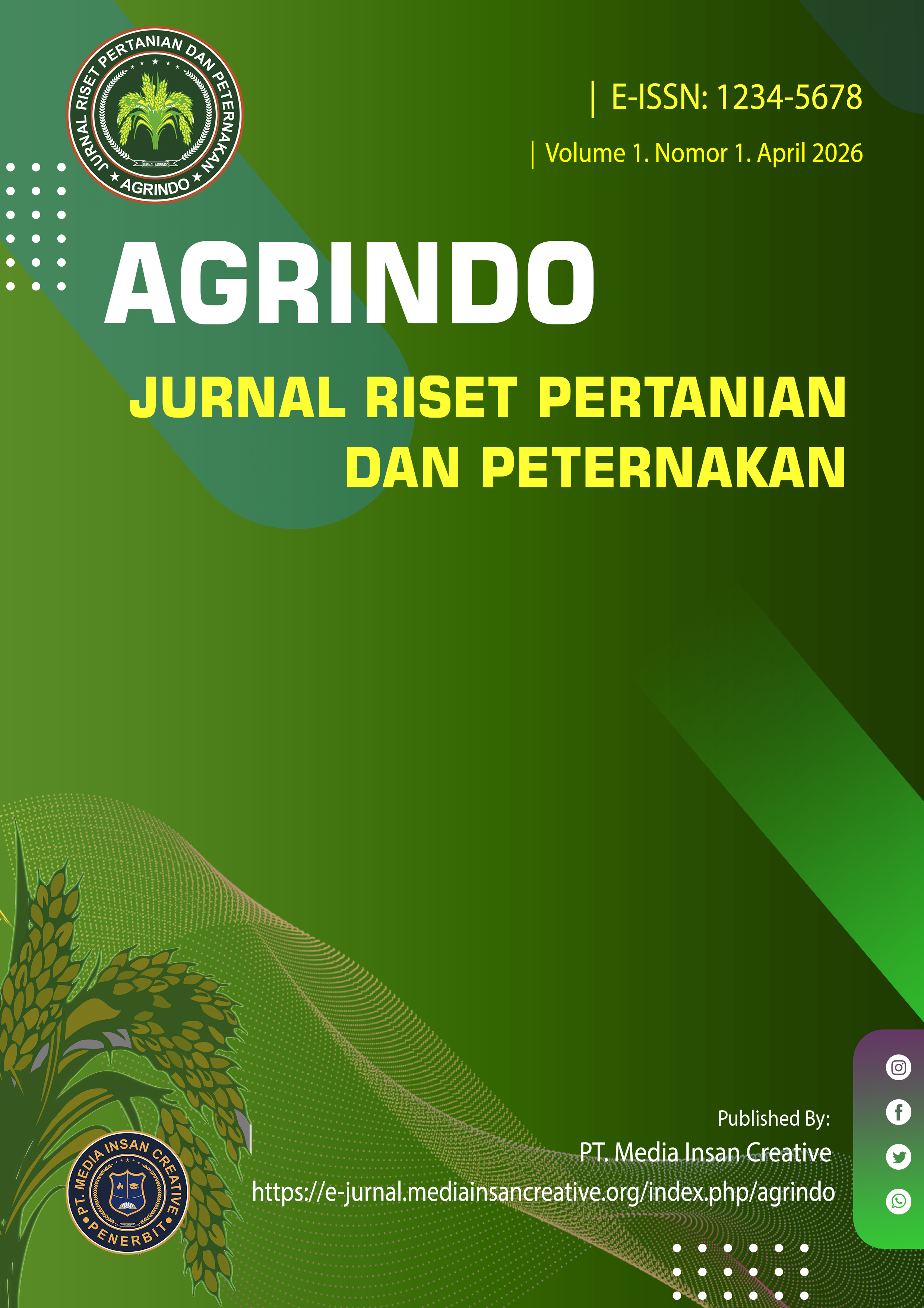 					Lihat Vol 1 No 1 (2026): Agrindo : April 2026
				
